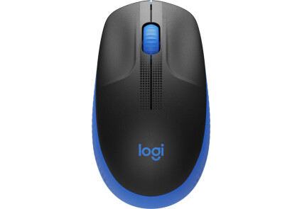 Мышь Logitech M190 910-005907 (черный/синий) по безналичному расчету
